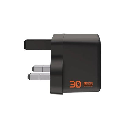 UAG Wall Charger SRGE 30W 2Port UK - Black product image