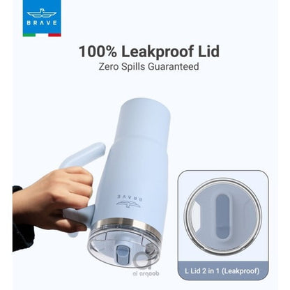 Brave Temp Guard Vacuum Insulated Travel Mug 950ml - Sky Blue product photo