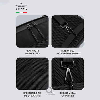 Brave BTP-07 Sling Bag Portable Gadget Storage for Travel - Black product image
