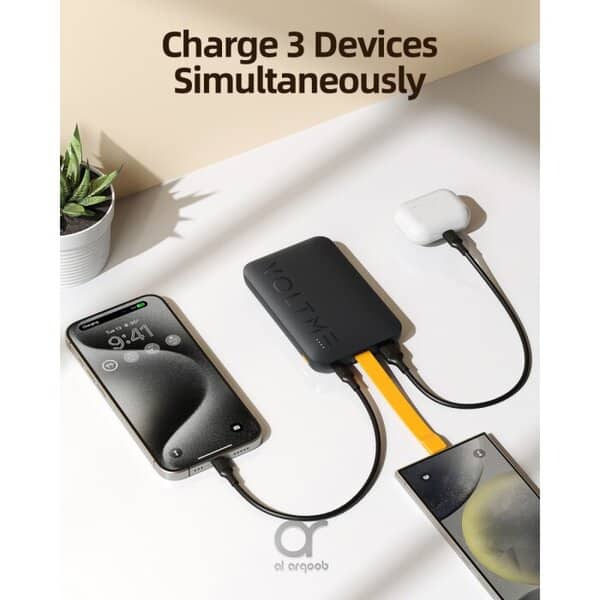 Voltme Hypercore 10K Sling Power Bank 22 5W Output 10000mAh - Black product photo