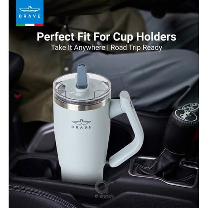 Brave Temp Guard Vacuum Insulated Travel Mug 950ml - Turquoise product photo