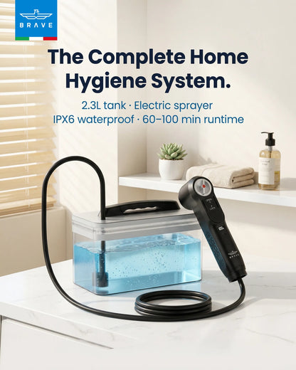 Brave BEB-02 Portable Bidet w/2.3L Water Tank