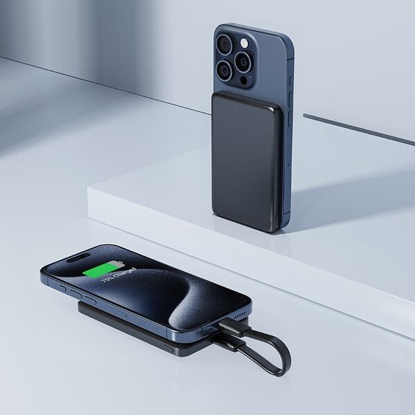 Acefast PD18W Ultra-Thin Magnetic Wireless Charging Power Bank 5000mAh