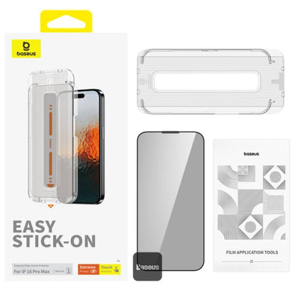 Baseus iPhone 16 Pro Max Sapphire Series Screen Protector - Privacy product photo