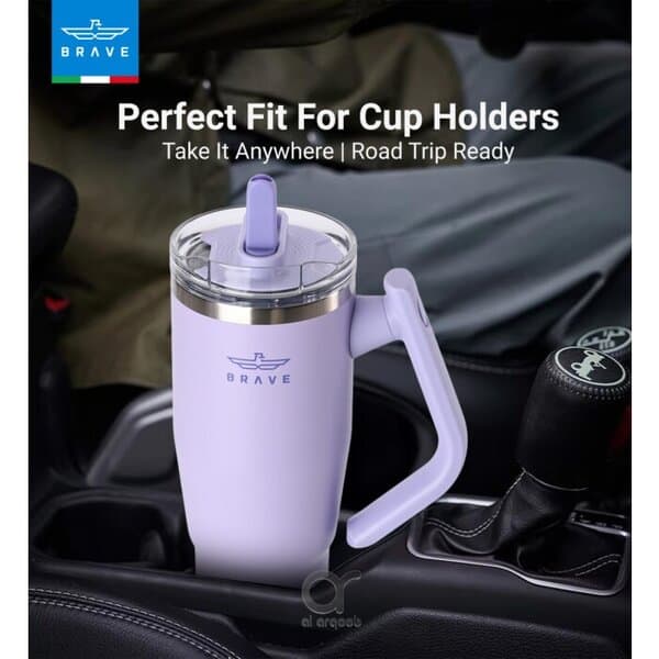 Brave Temp Guard Vacuum Insulated Travel Mug 1200ml - Lilac product photo