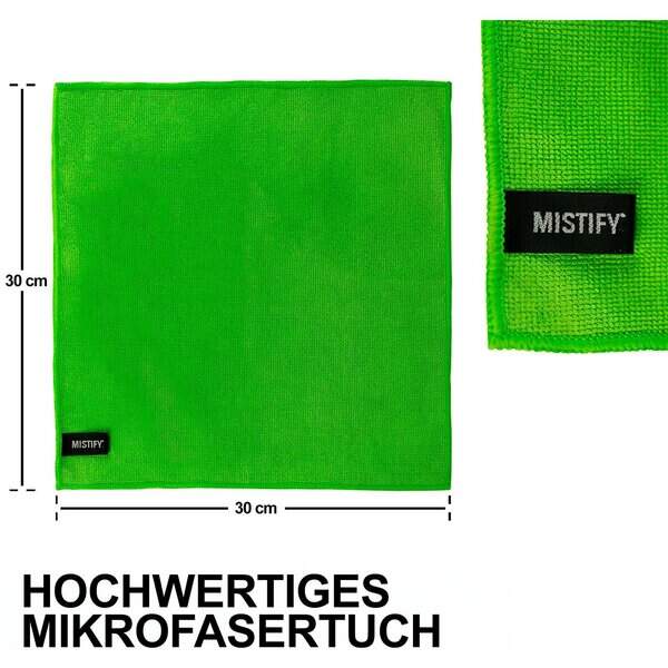 Mistify 120ml Spray Bottle Natural Screen Cleaner with 1 Microfibre Clot product photo