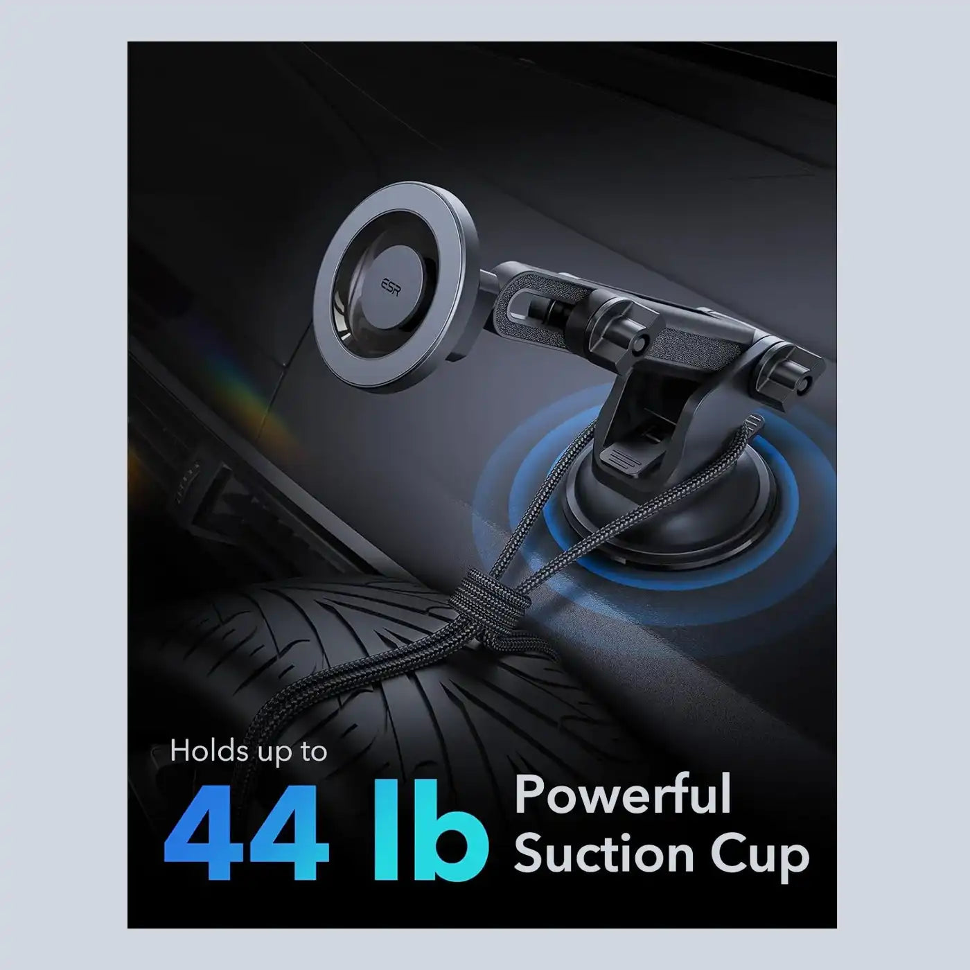 ESR HaloLock Magsafe Dashboard - Windshield Phone Mount product image