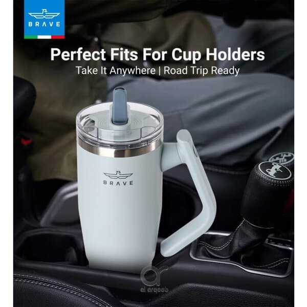 Brave Temp Guard Vacuum Insulated Travel Mug 1200ml - Turquoise additional product image
