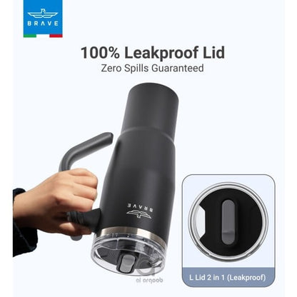 Brave Mug Vacuum Travel Mug 1200ml - Black additional product image