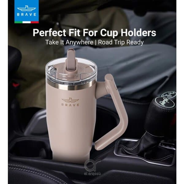 Brave Temp Guard Vacuum Insulated Travel Mug 1200ml - Dark Coffee additional product image