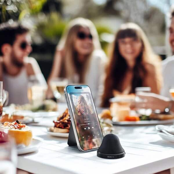 AmazingThing Bluetooth MagPlay Pocket Speaker - BLACK product photo