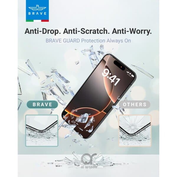 Brave Guard Impact & Scratch Protection iPhone 17 PRO Max - Clear product photo