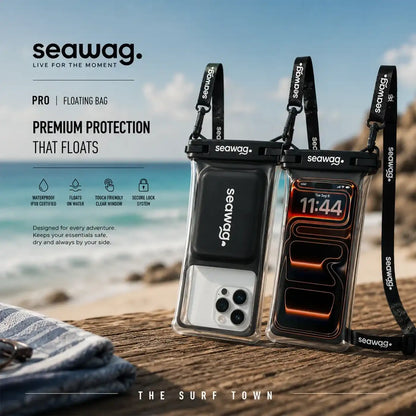 Seawag Smartphone Waterproof Case 6.9" with Floating Foam