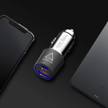 Adonit Fast Car Charge USB C PD + Q C 3 0 24W product photo
