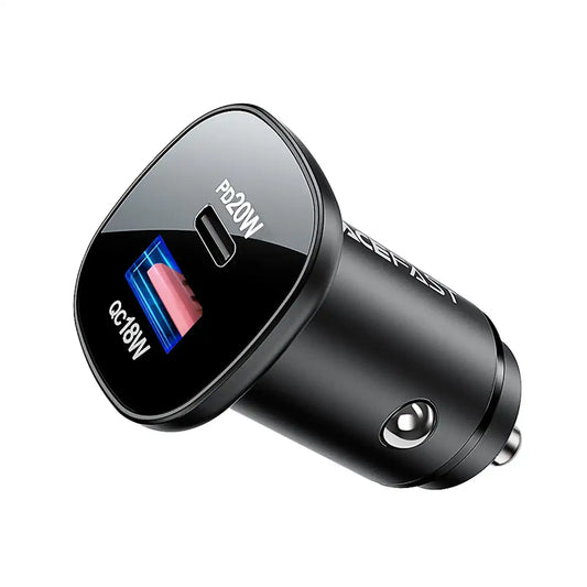 Acefast Fast Charge Car Charger B1 38W (1xUSB-C+1xUSB-A)