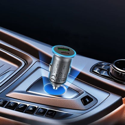 Acefast Fast Charge Car Charger B15 65W 1xUSB-C + 1xUSB-A additional product image