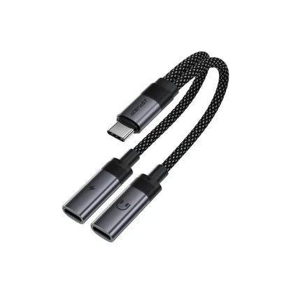 Acefast J14 USB-C 2-in-1 Charging Audio Adapter