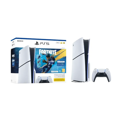 Sony PS5 Slim Console Disk Fortnite Flowering Chaos Voucher Bundle