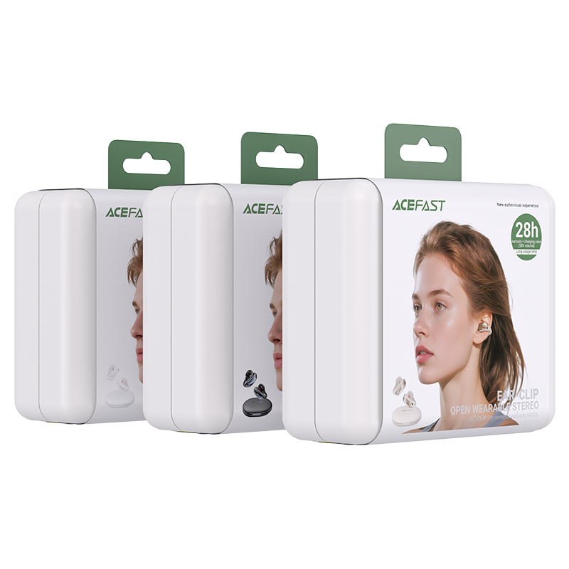 Acefast TWS Earbuds FA006 ACECLIP Pro- White product image