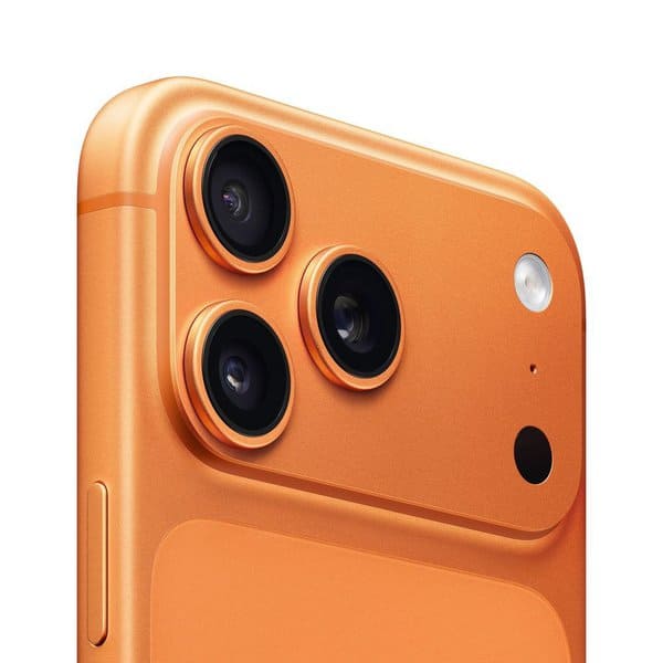 Apple iPhone 17 ProMax 256GB- Cosmic Orange devices back view