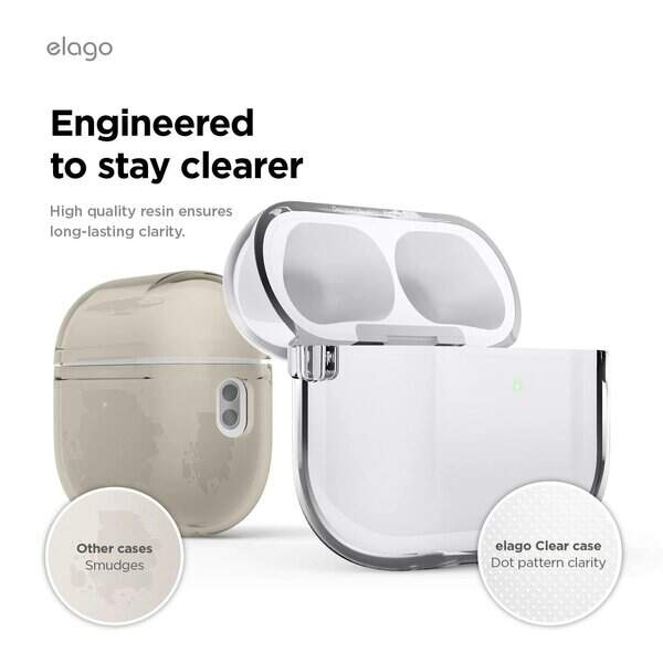Elago AirPods Pro 3 Clear Hang Case - Clear product image