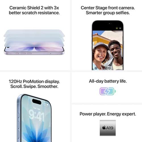 Apple iPhone 17 256GB Middle East Version Lavander devices additional product image