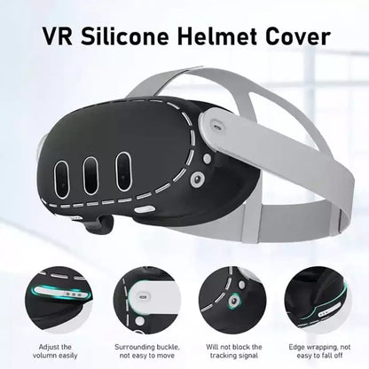 Oculus Silicone Protective Face Case for Meta Quest 3 - Black additional product image