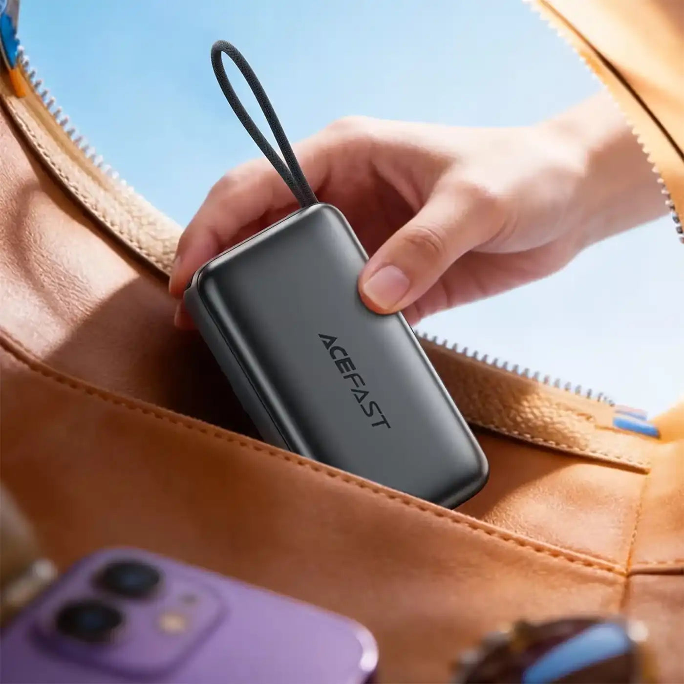 Acefast Fast Charge Power Bank M32 PD35W 10000mAh - Metal Grey