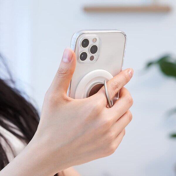 Sinjimoru M-Ringo Magnetic Phone Ring Holder Champagne Gold additional product image