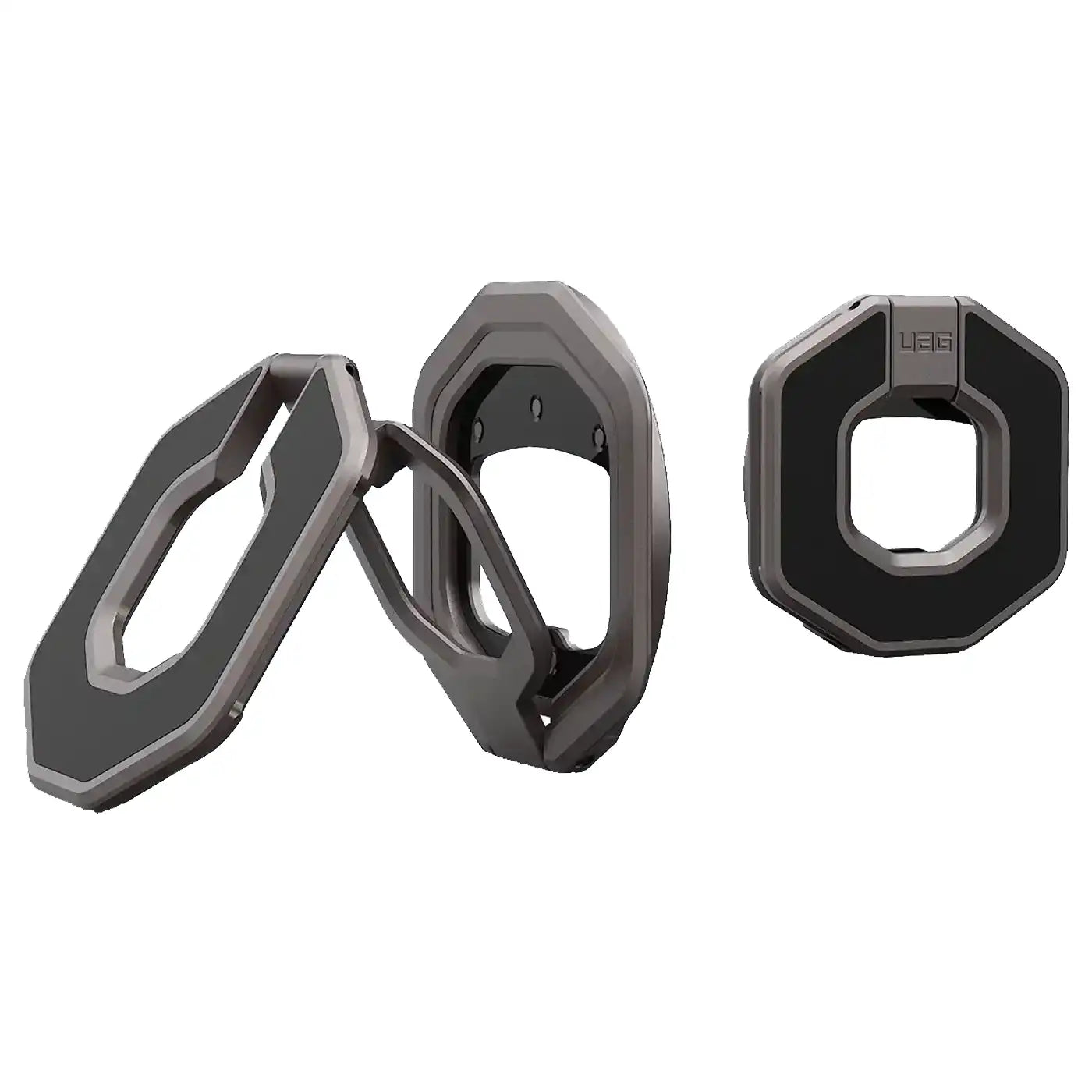 UAG Magnetic Phone Grip & Stand with Built-in Bottle Opener - Gunmetal