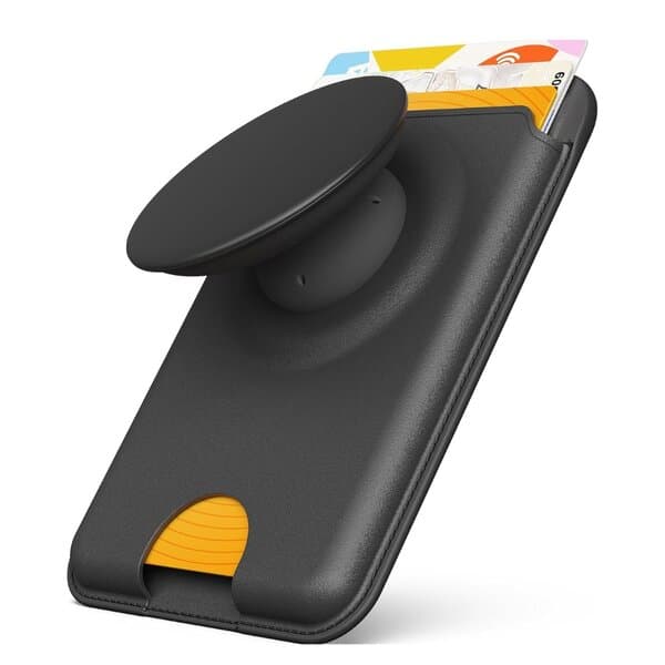 Sinjimoru M-Tap Tok Grip Wallet Black product photo
