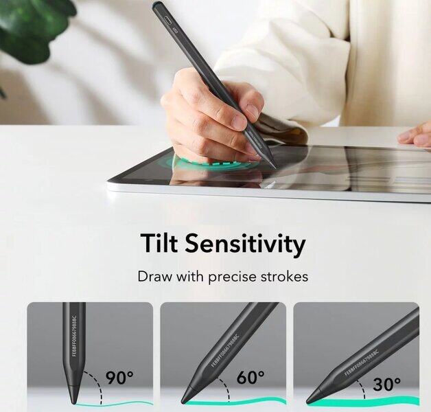 ESR Geo Digital Pencil with Find My Black product photo