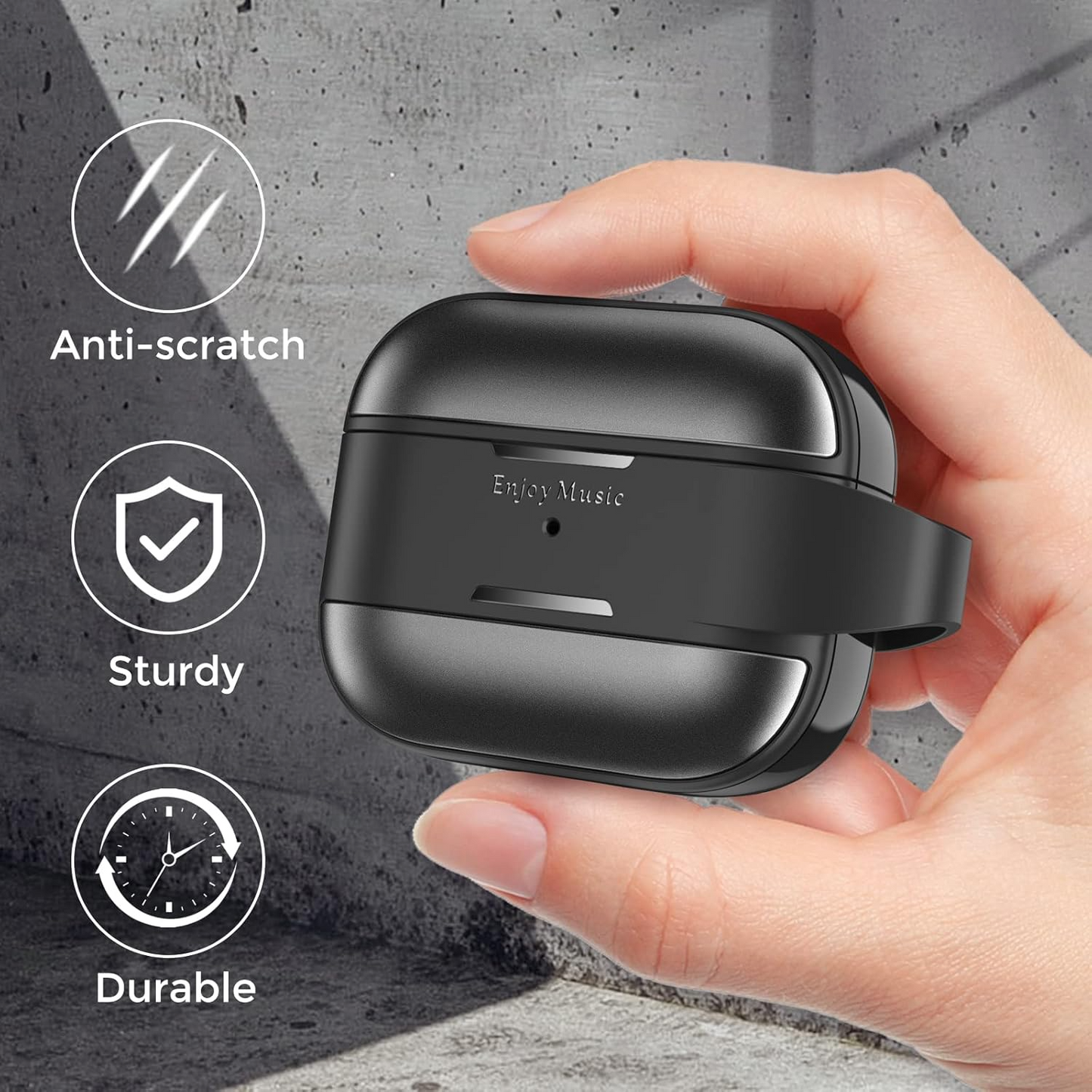 Ahastyle AirPods 3 TPU Case- Black product image