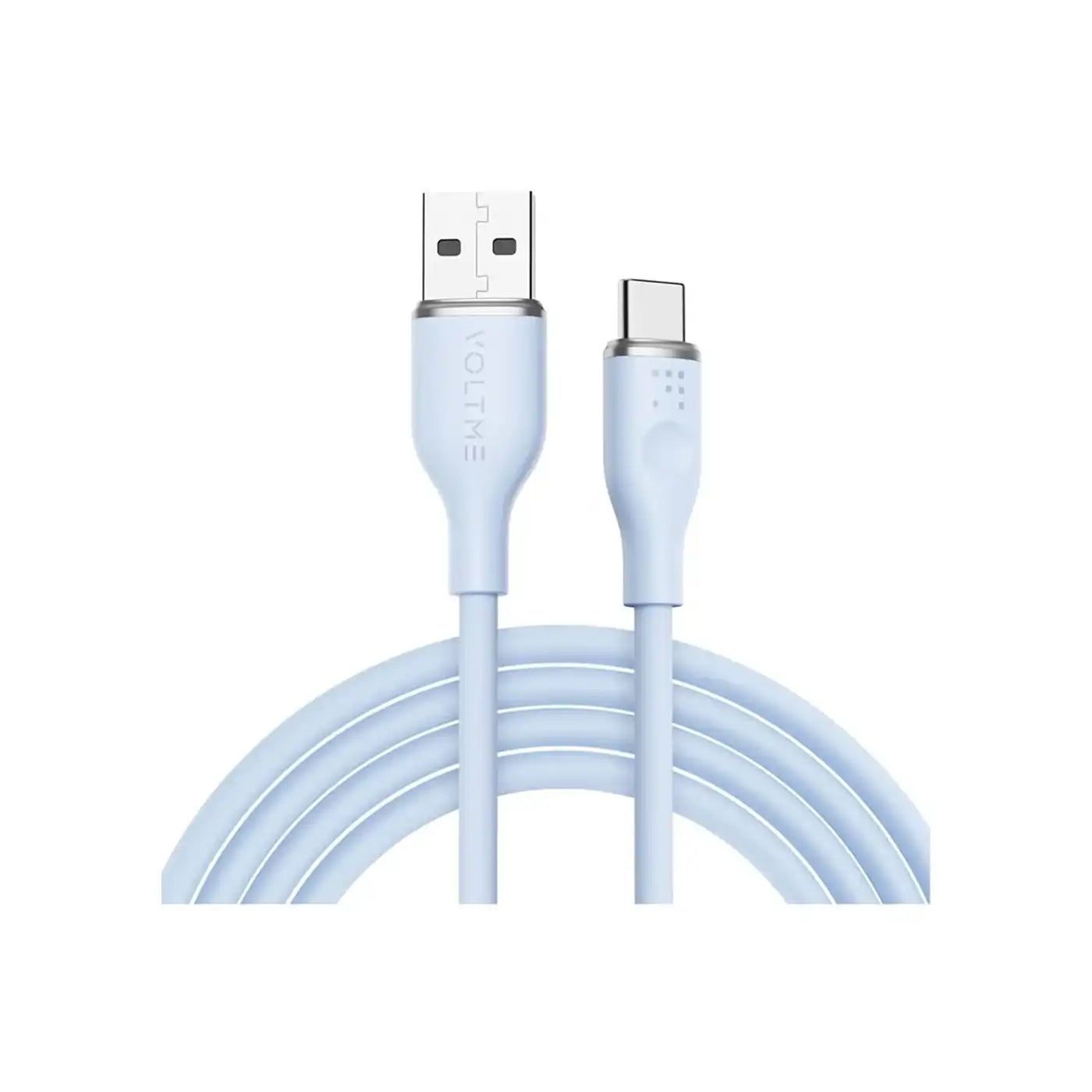 Voltme PowerLink MOSS USB-A to USB-C Cable – 60W – 1M – Blue