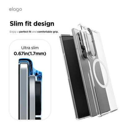 Elago Magnetic Case for Samsung Galaxy Z Fold 7 Clear additional product image