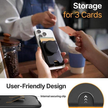 Sinjimoru M-Tap Tok Grip Wallet Black additional product image