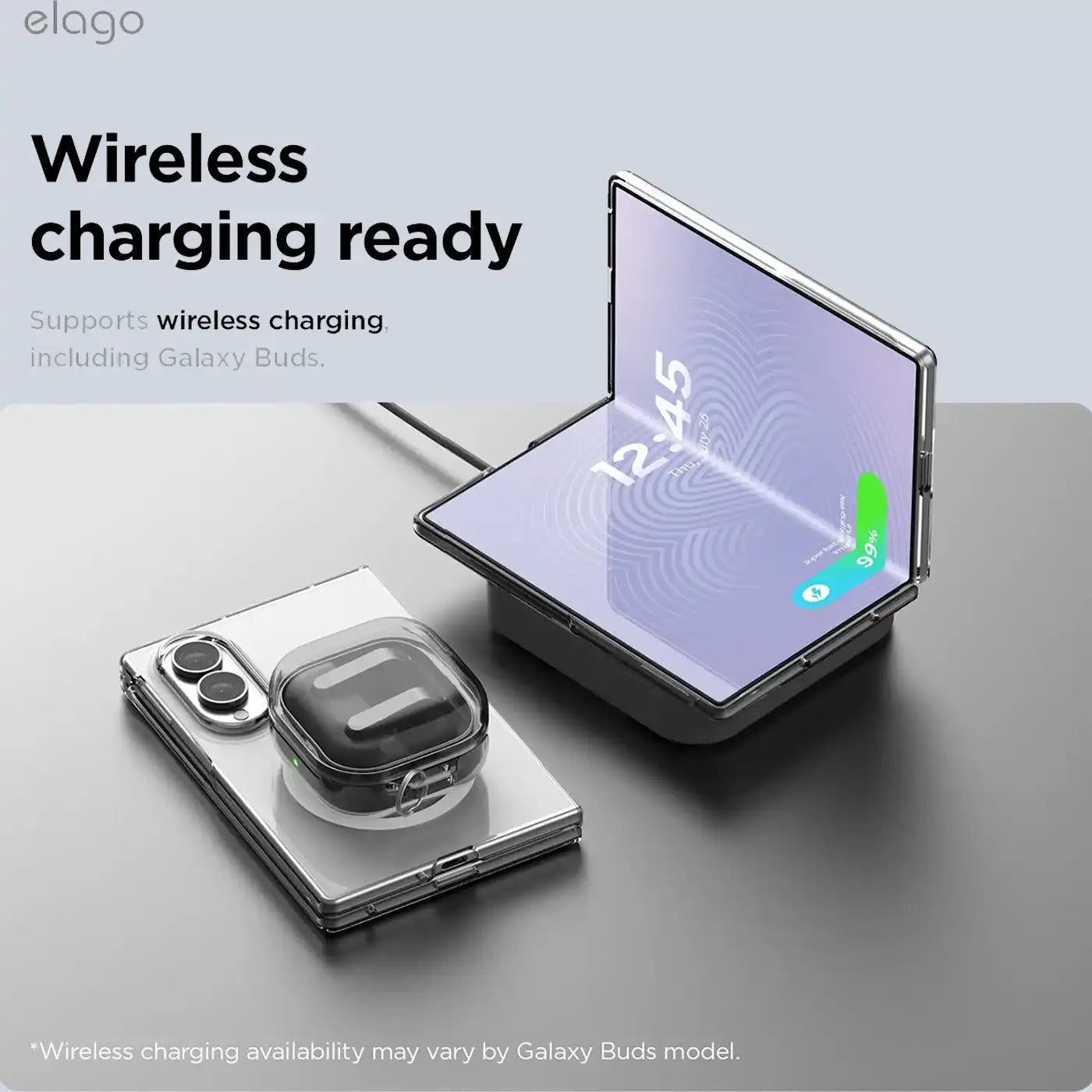 Elago Magnetic PC Case Galaxy Z Fold 8 (Clear)