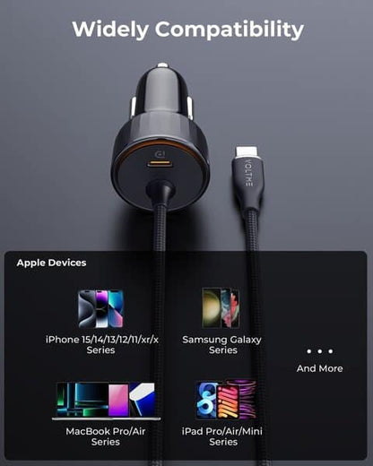 Voltme Cazo Series Car Charger Cazo 60W C-C with Magnetic Cable product image