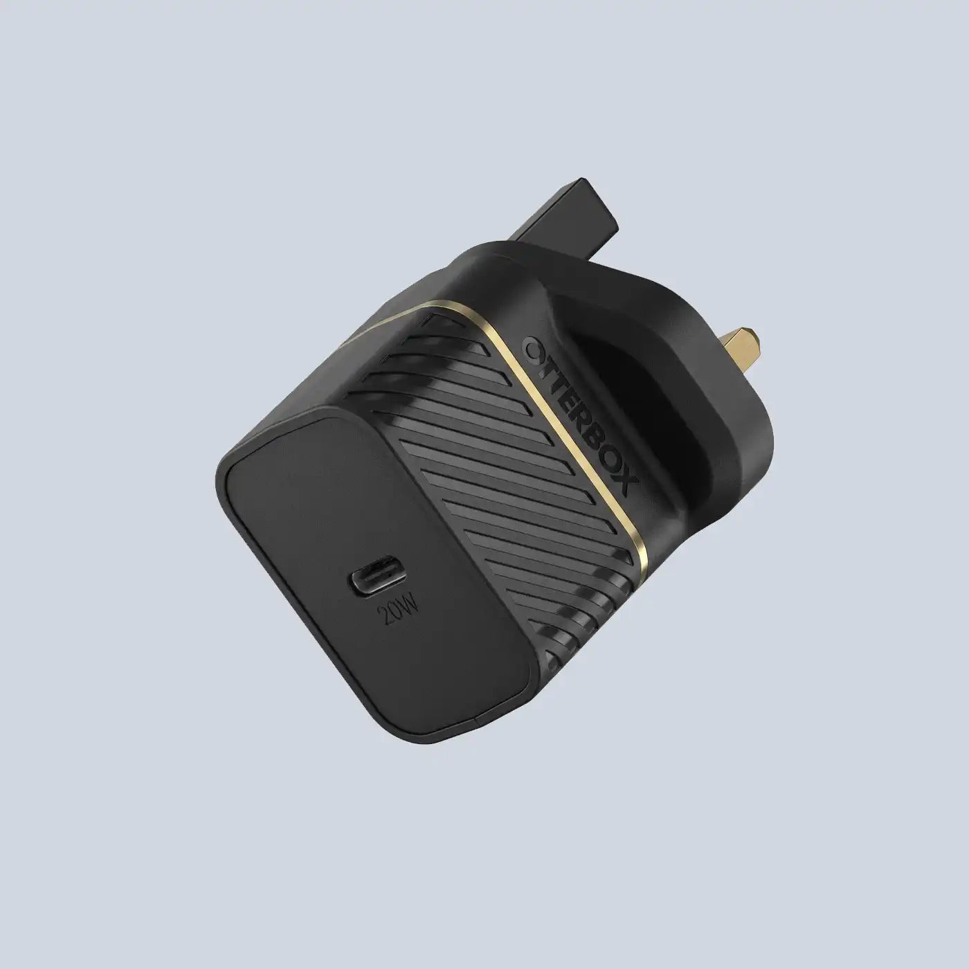 OtterBox USB-C PD UK Charger 20W and Reinforced USB-C to USB-C Cable product photo