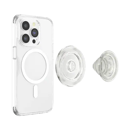 PopSockets PopGrip for MagSafe- Clear Glitter product photo