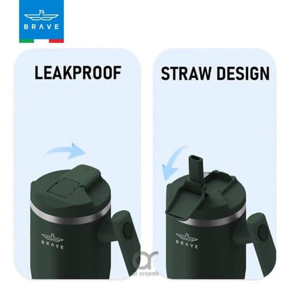Brave Temp Guard Vacuum Insulated Travel Mug 950ml - Green additional product image