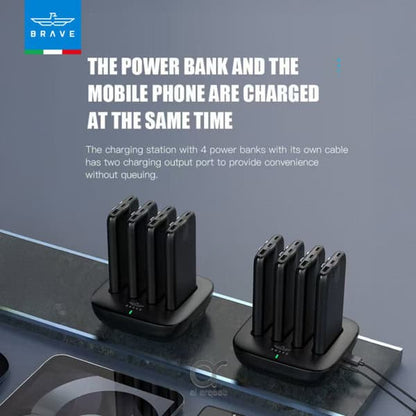 BRAVE 4-in-1 Portable Slim Power Bank Station additional product image