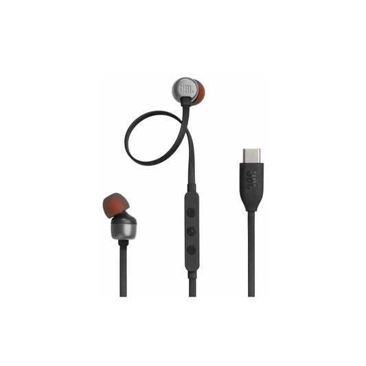 JBL Tune 310C Wired Type-C In-Ear Earphone with Mic, Black