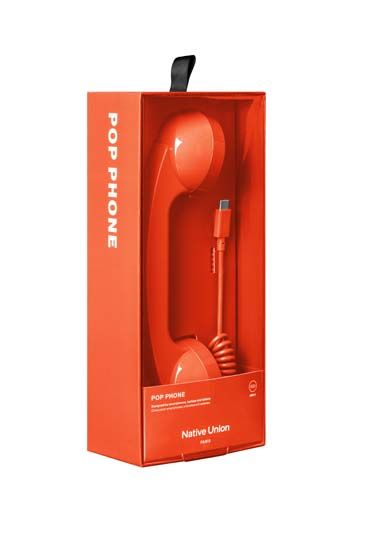 NativeUnion POP Phone Alarm Red product image