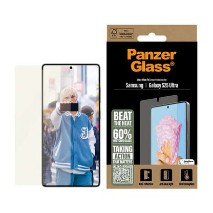 PanzerGlass All-in-One Screen Protector Samsung Galaxy S25 Ultra Wide Fit