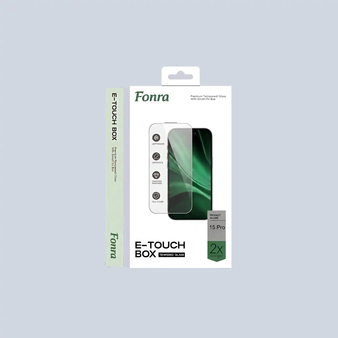 Fonra iPhone 15 Pro Screen Protector - Privacy product image