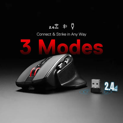 BULLSEYE M806 PRO Tri-Mode Gaming Mouse