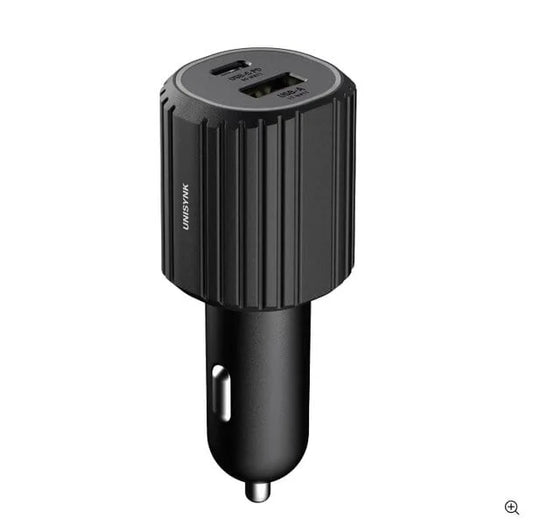 Unisynk Dual USB-C A Car Charger
