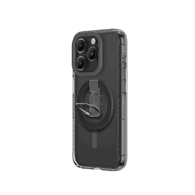 AmazingThing Titan Pro Magnetic Case Grip Ring Set iPhone 15 Pro max-black