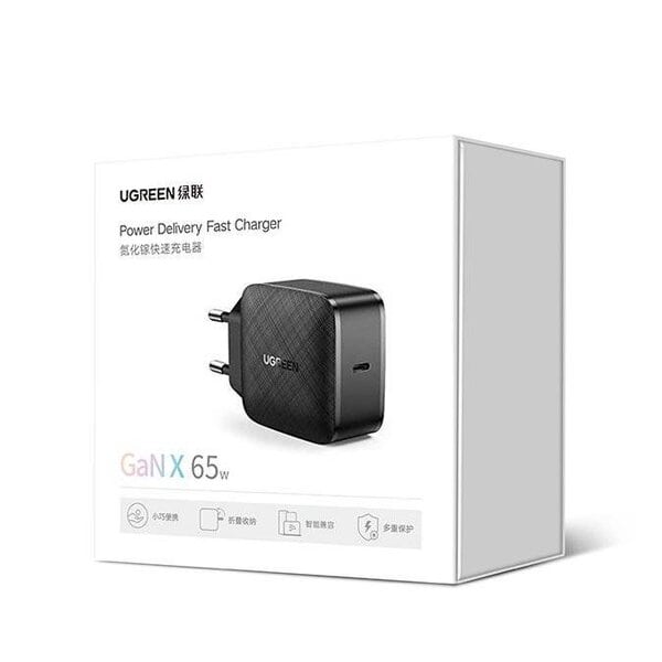 Ugreen Fast 65W GaN USB Type C Quick Charge 3 0 Power Delivery Charge-Black